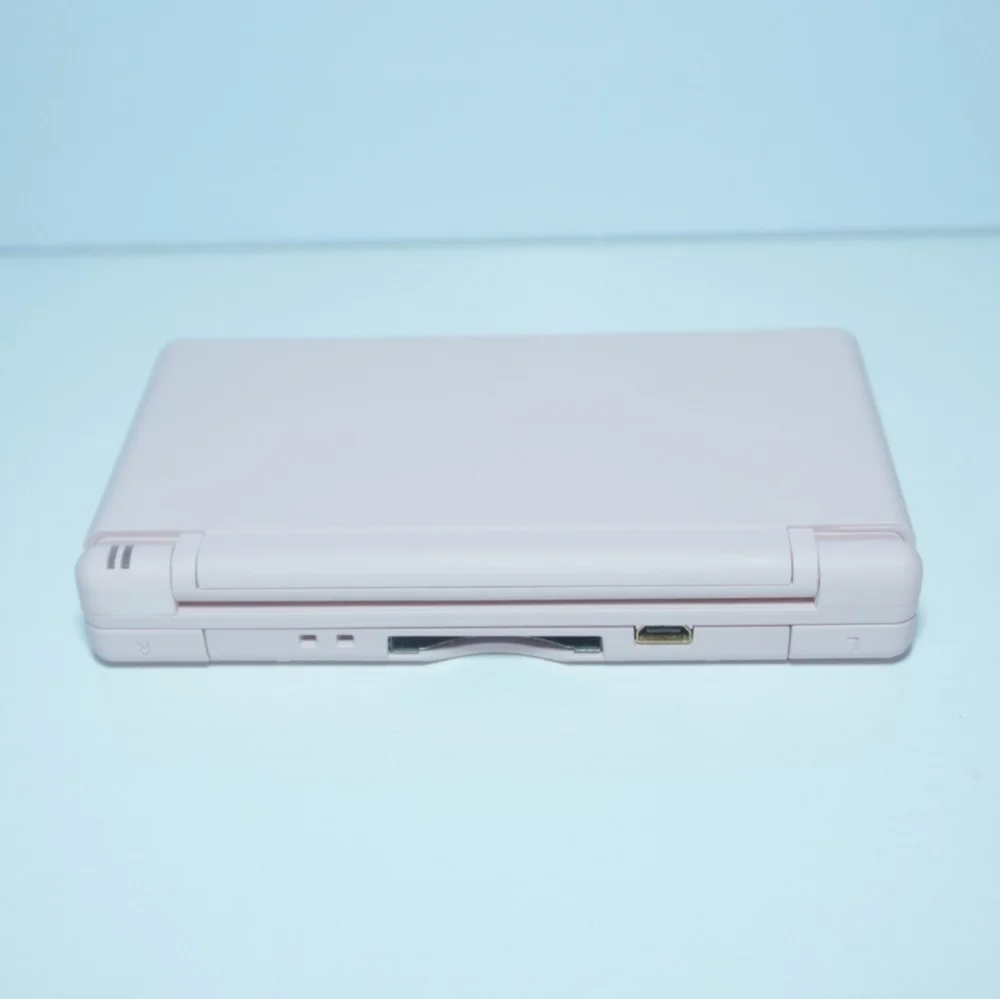Nintendo DS Lite Soft Cherry Blossoms Pink Handheld System with Charger & Stylus